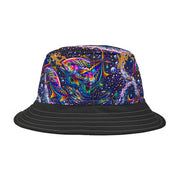 Vibrant Neon Bass - Bucket Hat - Playing Hooki