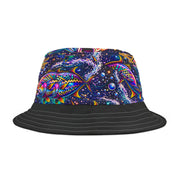Vibrant Neon Bass - Bucket Hat - Playing Hooki